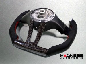 Alfa Romeo Giulia Custom Steering Wheel - Carbon Fiber - F1 Style - QV Models Alfa Romeo Giulia Custom Steering Wheel - Carbon Fiber - F1 Style - QV Models